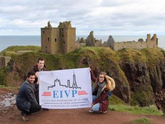 Etudiants de la Promotion 57 en mobilité d’études Erasmus à University of Edinburgh