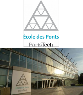 La façade de l'Ecole des Ponts ParisTech