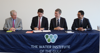 Signature d’un MOU avec le Water Institute of the Gulf de Bâton Rouge